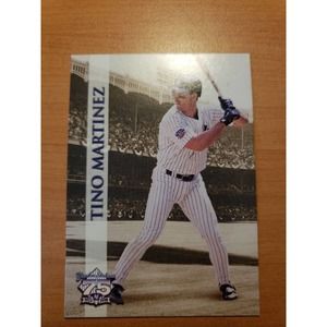 1998 Yankee Stadium 75th Anniversary #24 Tino Martinez - Team Issued - Rare MLB